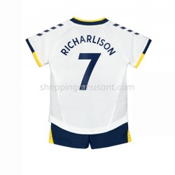 Maillot de Foot Everton Richarlison Andrade 7 Enfant Neutre 2021-2022 Manche Courte