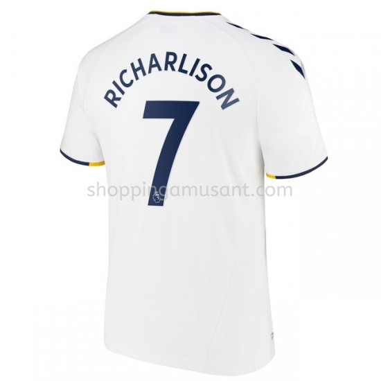 Maillot de Foot Everton Richarlison Andrade 7 Neutre 2021-2022 Manche Courte