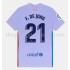 Maillot de Foot FC Barcelone Frenkie de Jong 21 Extérieur 2021-2022 Manche Courte
