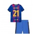 Maillot de Foot FC Barcelone Frenkie de Jong 21 Enfant Neutre 2021-2022 Manche Courte