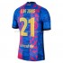 Maillot de Foot FC Barcelone Frenkie de Jong 21 Neutre 2021-2022 Manche Courte