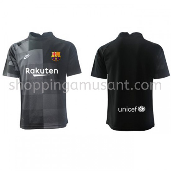 Maillot de Foot FC Barcelone Gardien Extérieur 2021-2022 Manche Courte