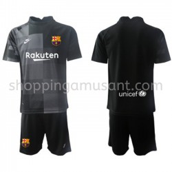 Maillot de Foot FC Barcelone Gardien Enfant Extérieur 2021-2022 Manche Courte
