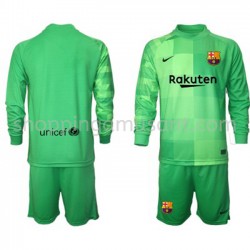 Maillot de Foot FC Barcelone Gardien Enfant Neutre 2021-2022 Manche Longue