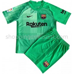 Maillot de Foot FC Barcelone Gardien Enfant Neutre 2021-2022 Manche Courte