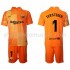 Maillot de Foot FC Barcelone Gardien Ter Stegen 1 Enfant Domicile 2021-2022 Manche Courte