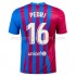 Maillot de Foot FC Barcelone Pedri 16 Domicile 2021-2022 Manche Courte
