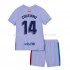 Maillot de Foot FC Barcelone Philippe Coutinho 14 Enfant Neutre 2021-2022 Manche Courte