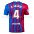 Maillot de Foot FC Barcelone Ronald Araujo 4 Domicile 2021-2022 Manche Courte