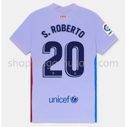 Maillot de Foot FC Barcelone Sergi Roberto 20 Extérieur 2021-2022 Manche Courte