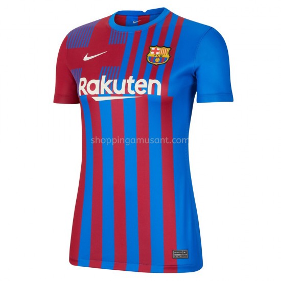 Maillot de Foot FC Barcelone Féminine Domicile 2021-2022 Manche Courte