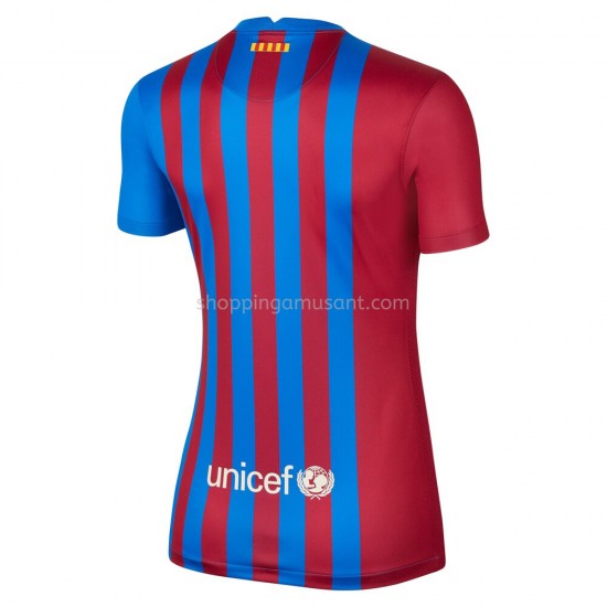 Maillot de Foot FC Barcelone Féminine Domicile 2021-2022 Manche Courte