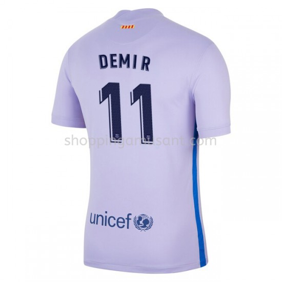 Maillot de Foot FC Barcelone Yusuf Demir 11 Extérieur 2021-2022 Manche Courte