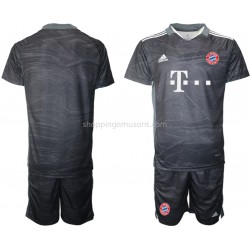 Maillot de Foot Bayern Munich Gardien Enfant Extérieur 2021-2022 Manche Courte