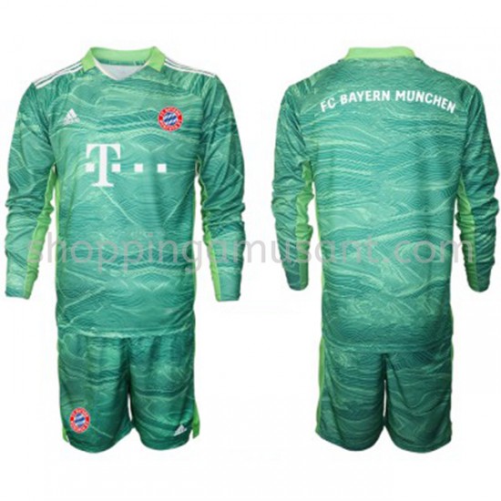 Maillot de Foot Bayern Munich Gardien Enfant Neutre 2021-2022 Manche Longue