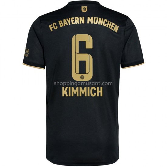 Maillot de Foot Bayern Munich Joshua Kimmich 6 Extérieur 2021-2022 Manche Courte