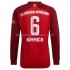 Maillot de Foot Bayern Munich Joshua Kimmich 6 Domicile 2021-2022 Manche Longue