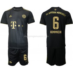 Maillot de Foot Bayern Munich Joshua Kimmich 6 Enfant Extérieur 2021-2022 Manche Courte