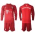 Maillot de Foot Bayern Munich Enfant Domicile 2021-2022 Manche Longue