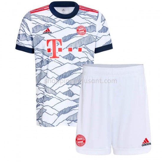 Maillot de Foot Bayern Munich Neutre Enfant 2021-2022 Manche Courte