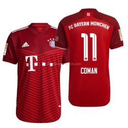 Maillot de Foot Bayern Munich Kingsley Coman 11 Domicile 2021-2022 Manche Courte