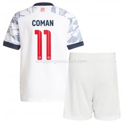 Maillot de Foot Bayern Munich Kingsley Coman 11 Enfant Neutre 2021-2022 Manche Courte