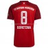 Maillot de Foot Bayern Munich Leon Goretzka 8 Domicile 2021-2022 Manche Courte