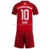 Maillot de Foot Bayern Munich Leroy Sane 10 Enfant Domicile 2021-2022 Manche Courte