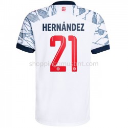 Maillot de Foot Bayern Munich Lucas Hernandez 21 Neutre 2021-2022 Manche Courte