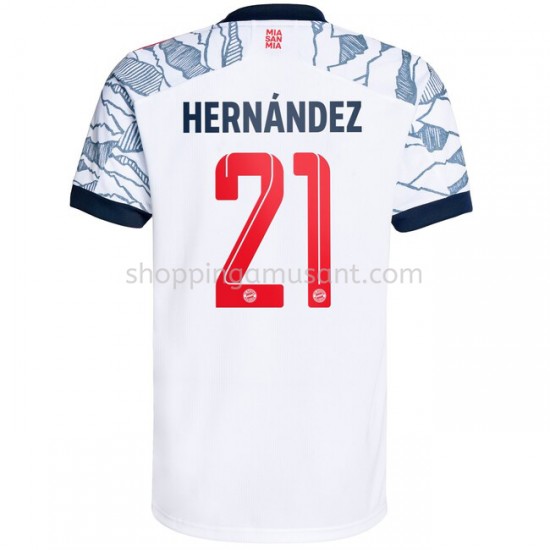 Maillot de Foot Bayern Munich Lucas Hernandez 21 Neutre 2021-2022 Manche Courte
