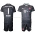 Maillot de Foot Bayern Munich Manuel Neuer 1 Gardien Enfant Extérieur 2021-2022 Manche Courte
