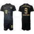 Maillot de Foot Bayern Munich Robert Lewandowski 9 Enfant Extérieur 2021-2022 Manche Courte