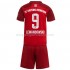 Maillot de Foot Bayern Munich Robert Lewandowski 9 Enfant Domicile 2021-2022 Manche Courte