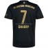 Maillot de Foot Bayern Munich Serge Gnabry 7 Extérieur 2021-2022 Manche Courte