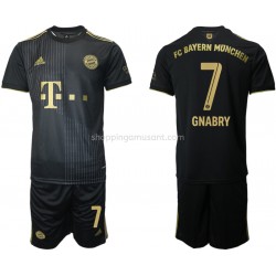 Maillot de Foot Bayern Munich Serge Gnabry 7 Enfant Extérieur 2021-2022 Manche Courte