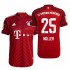 Maillot de Foot Bayern Munich Thomas Müller 25 Domicile 2021-2022 Manche Courte