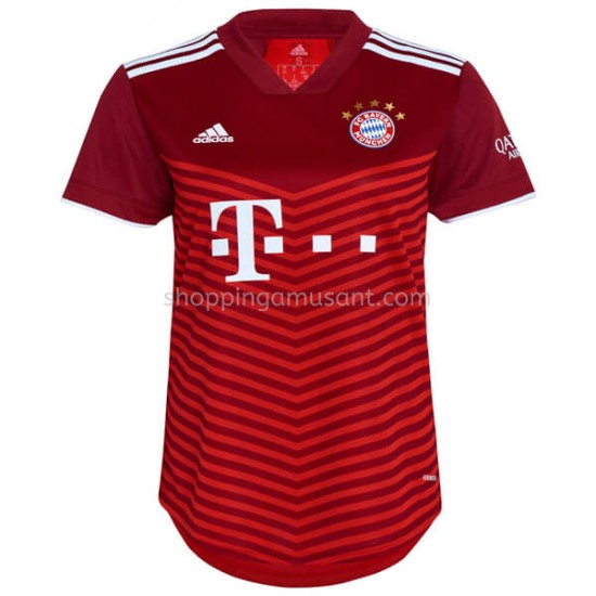 Maillot de Foot Bayern Munich Féminine Domicile 2021-2022 Manche Courte