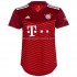 Maillot de Foot Bayern Munich Féminine Domicile 2021-2022 Manche Courte