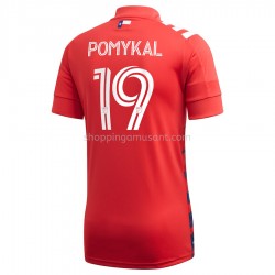 Maillot de Foot FC Dallas Paxton Pomykal 19 Domicile 2021 Manche Courte