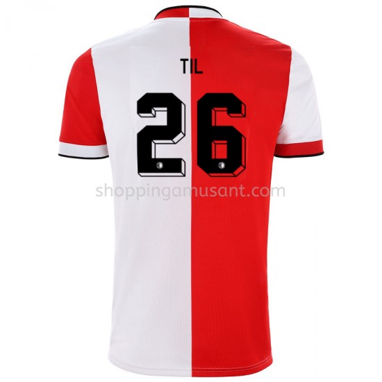 Maillot de Foot Feyenoord Rotterdam Guus Til 26 Domicile 2021-2022 Manche Courte