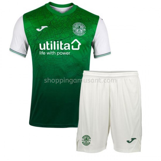 Maillot de Foot Hibernian Enfant Domicile 2021-2022 Manche Courte