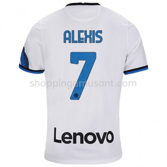 Maillot de Foot Inter Milan Alexis Sanchez 7 Extérieur 2021-2022 Manche Courte