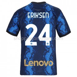 Maillot de Foot Inter Milan Christian Eriksen 24 Domicile 2021-2022 Manche Courte