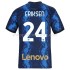 Maillot de Foot Inter Milan Christian Eriksen 24 Domicile 2021-2022 Manche Courte