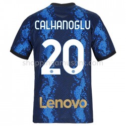 Maillot de Foot Inter Milan Hakan Calhanoglu 20 Domicile 2021-2022 Manche Courte