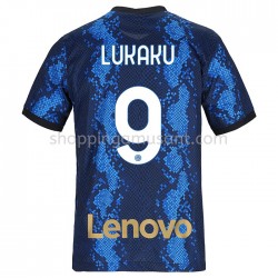Maillot de Foot Inter Milan Romelu Lukaku 9 Domicile 2021-2022 Manche Courte