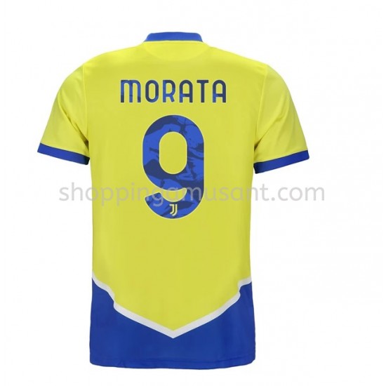 Maillot de Foot Juventus Alvaro Morata 9 Neutre 2021-2022 Manche Courte