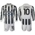 Maillot de Foot Juventus Dybala 10 Enfant Domicile 2021-2022 Manche Longue