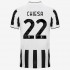 Maillot de Foot Juventus Federico Chiesa 22 Domicile 2021-2022 Manche Courte