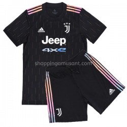 Maillot de Foot Juventus Enfant Extérieur 2021-2022 Manche Courte
